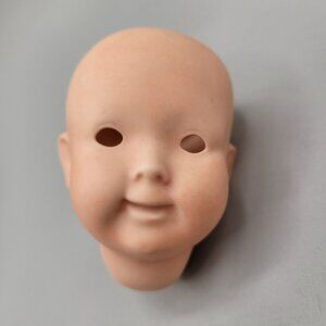Vintage Porcelain Doll Head Replacement Doll Parts Doll Making